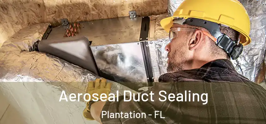 Aeroseal Duct Sealing Plantation - FL
